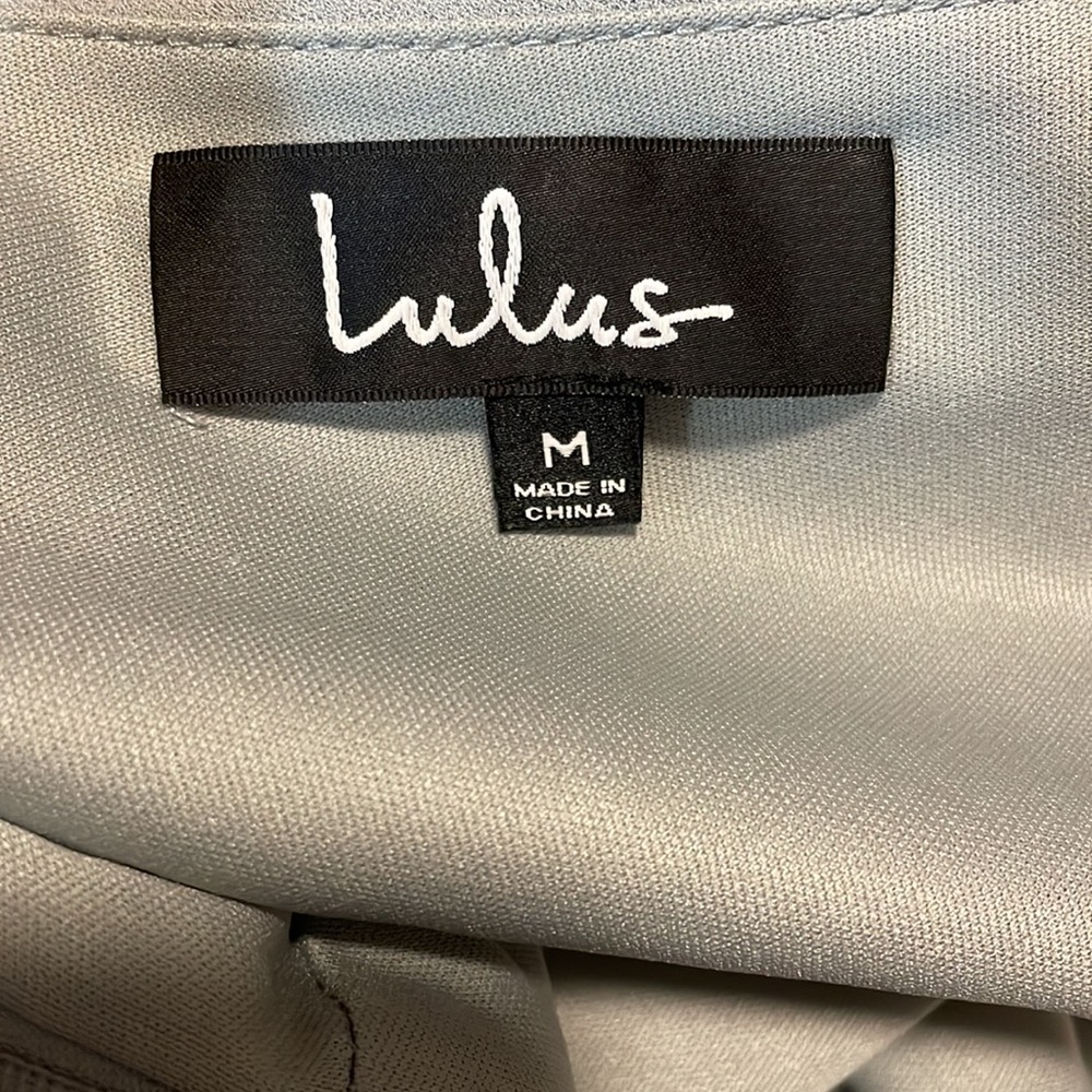 Lulu's Melora Slate Blue Maxi Dress - Picture 9 of 11